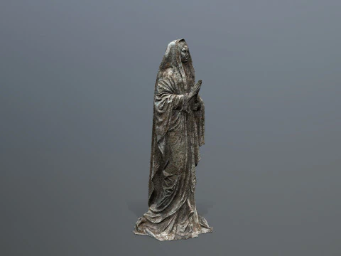 Woman Statue 3D Model