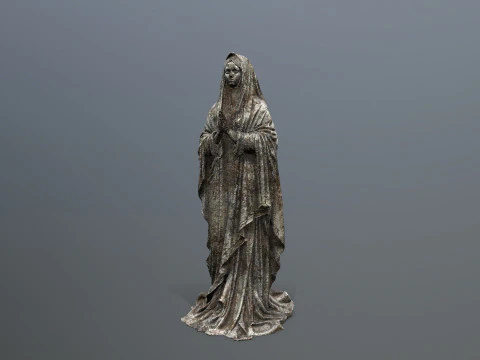 Woman Statue 3D Model