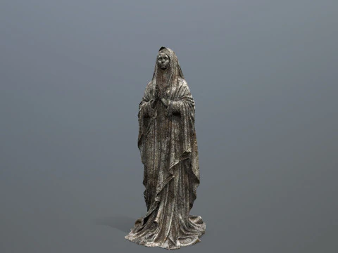 Woman Statue 3D Model