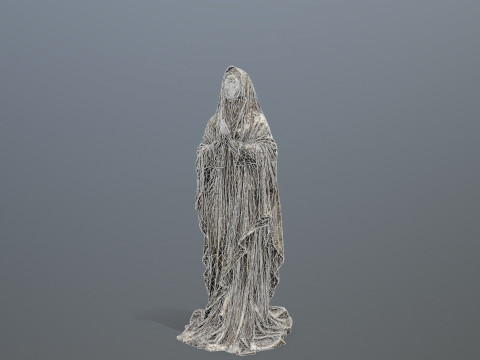 Frauenstatue 3D Modell