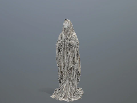 Woman Statue 3D Model