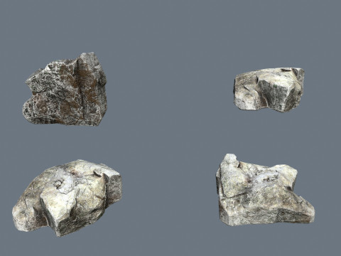 리버 스톤스 3D 모델