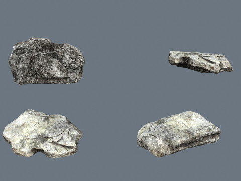 리버 스톤스 3D 모델