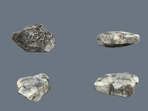 리버 스톤스 3D 모델