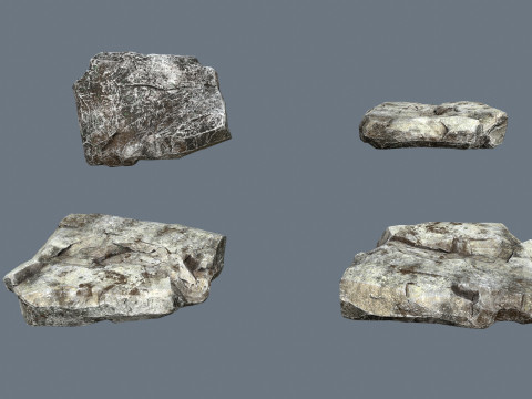 리버 스톤스 3D 모델