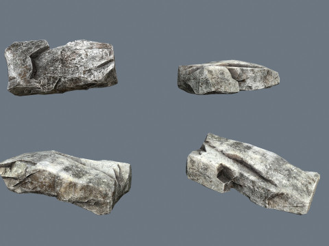 리버 스톤스 3D 모델