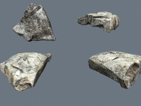 리버 스톤스 3D 모델