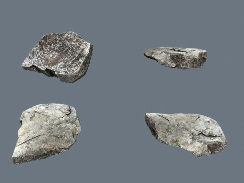 리버 스톤스 3D 모델