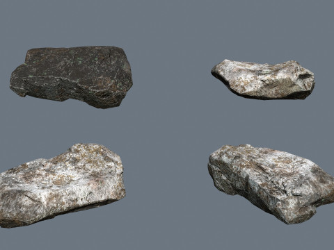 Old rocks 3D Model