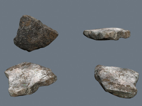 Old rocks 3D Model
