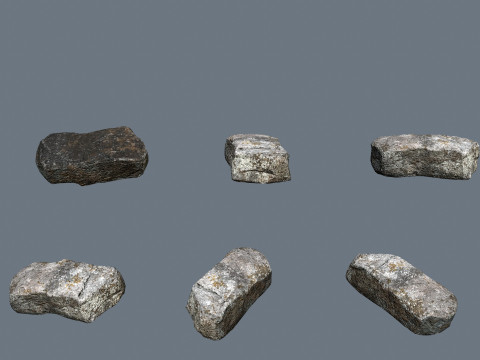 Old rocks 3D Model