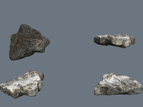Old rocks 3D Model