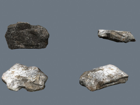 Old rocks 3D Model