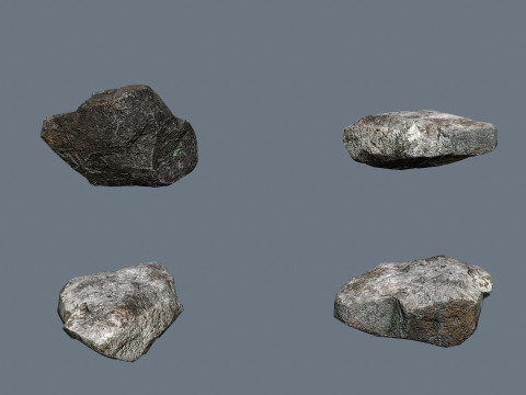 Old rocks 3D Model