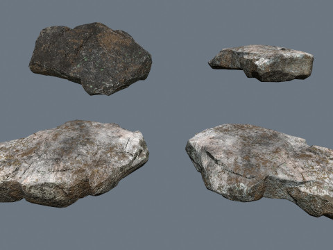 Old rocks 3D Model