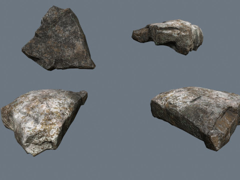 Old rocks 3D Model