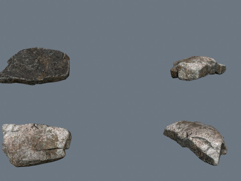 Old rocks 3D Model
