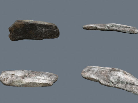 Old rocks 3D Model