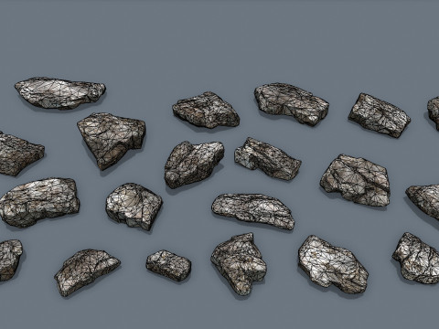 Old rocks 3D Model