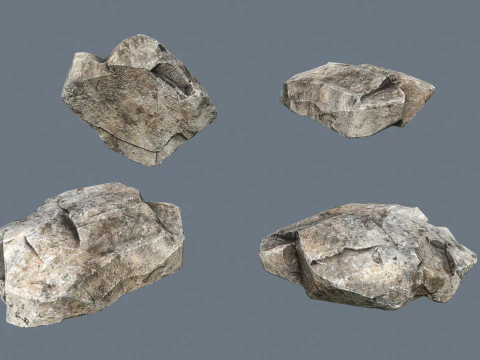 Desert stones 3D Model