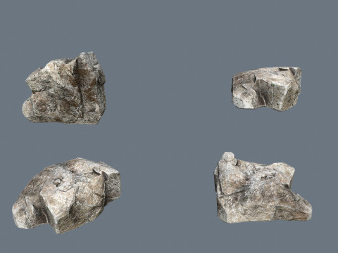 Pedras do deserto Modelo 3D