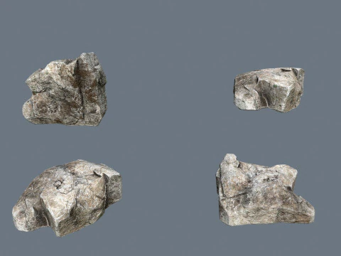Desert stones 3D Model