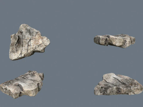 Desert stones 3D Model