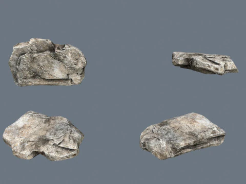 Desert stones 3D Model