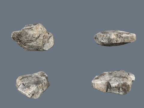 Pedras do deserto Modelo 3D