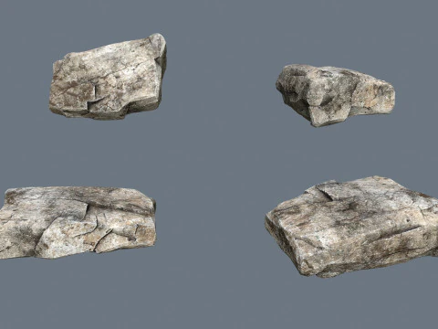 Desert stones 3D Model