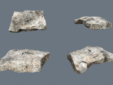 Pedras do deserto Modelo 3D