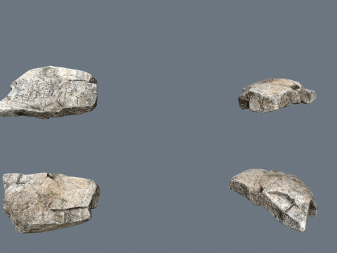 Pedras do deserto Modelo 3D