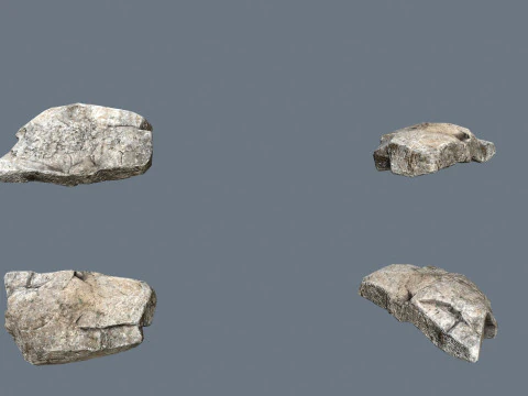 Desert stones 3D Model