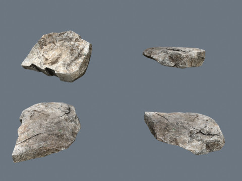 Pedras do deserto Modelo 3D