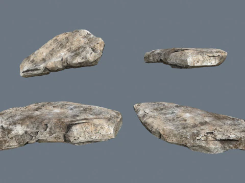 Desert stones 3D Model