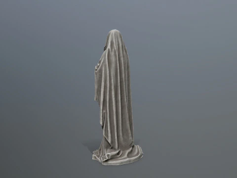 Woman Statue 3D Model