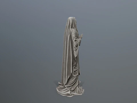 Woman Statue 3D Model