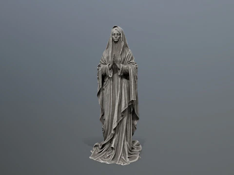 Woman Statue 3D Model