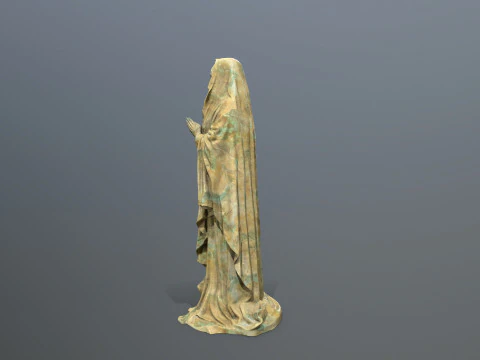 Woman Statue 3D Model
