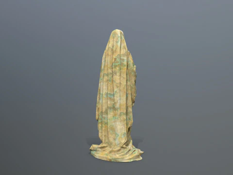 Woman Statue 3D Model