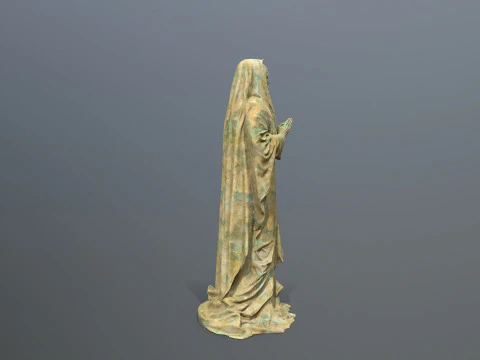 Woman Statue 3D Model
