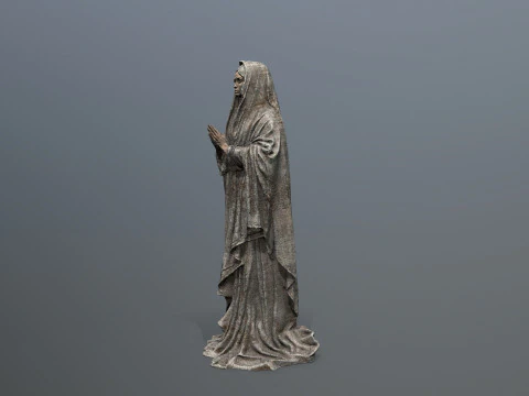 Woman Statue 3D Model