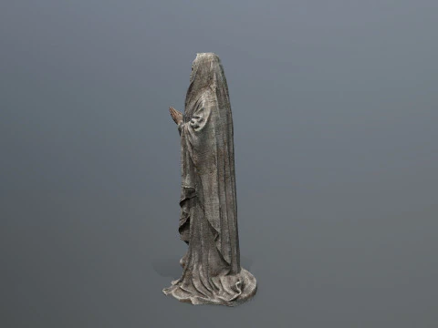 Woman Statue 3D Model