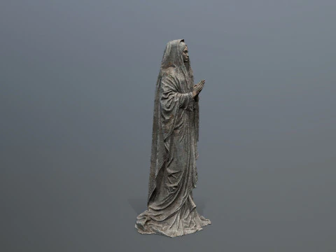 Woman Statue 3D Model