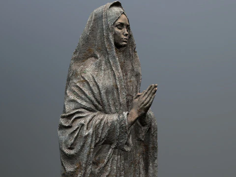 Woman Statue 3D Model