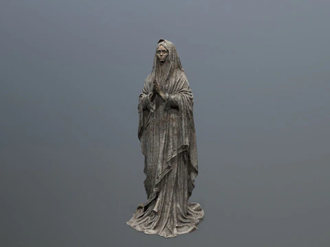 Woman Statue 3D Model