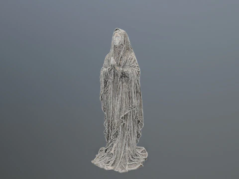 Woman Statue 3D Model