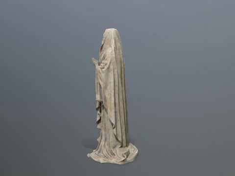 Woman Statue 3D Model