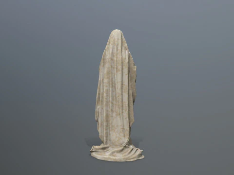 Woman Statue 3D Model