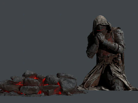 Dead knight 3D Model
